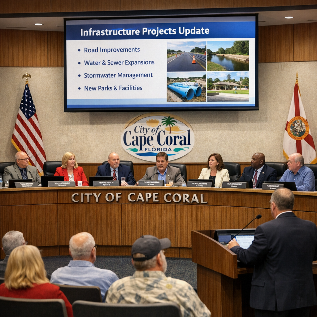 Cape Coral City Council Approves Major Infrastructure Bonds